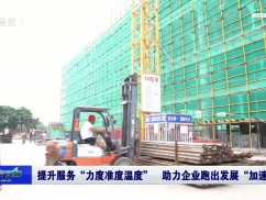 提升服务“力度准度温度”  助力企业跑出发展“加速度”