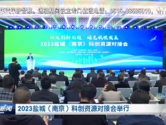 2023盐城（南京）科创资源对接会举行