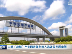 中韩（盐城）产业园改革创新入选省级发展案例