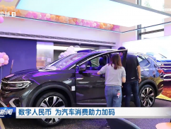 数字人民币 为汽车消费助力加码